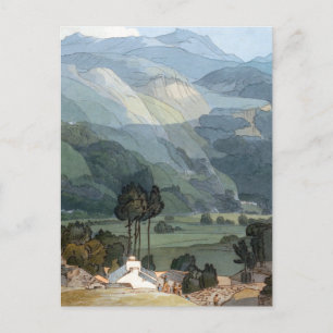 Carte Postale Pittoresque Mountain View à Ambleside Art Vintage,