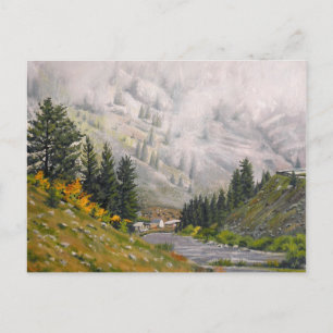 Carte Postale Pittoresque Taylor River Colorado Peinture