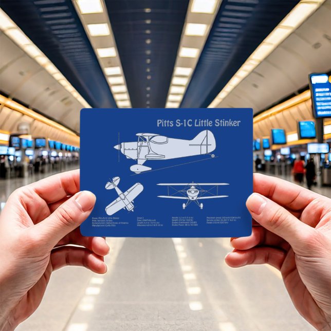 Carte Postale Pitts S-1C - Plans de plan d'avion ABD (Créateur téléchargé)