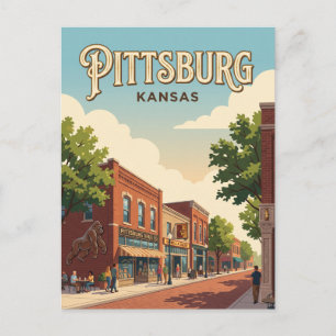 Carte Postale Pittsburg, Kansas