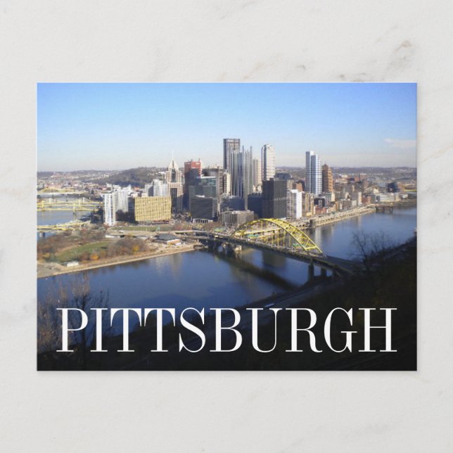 Carte Postale Pittsburgh (Devant)
