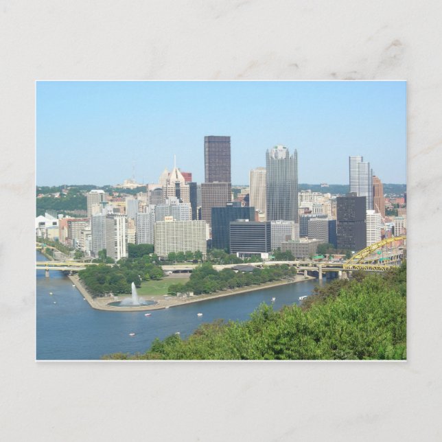 Carte Postale Pittsburgh (Devant)