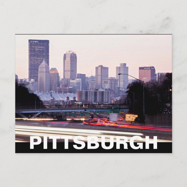CARTE POSTALE PITTSBURGH (Devant)