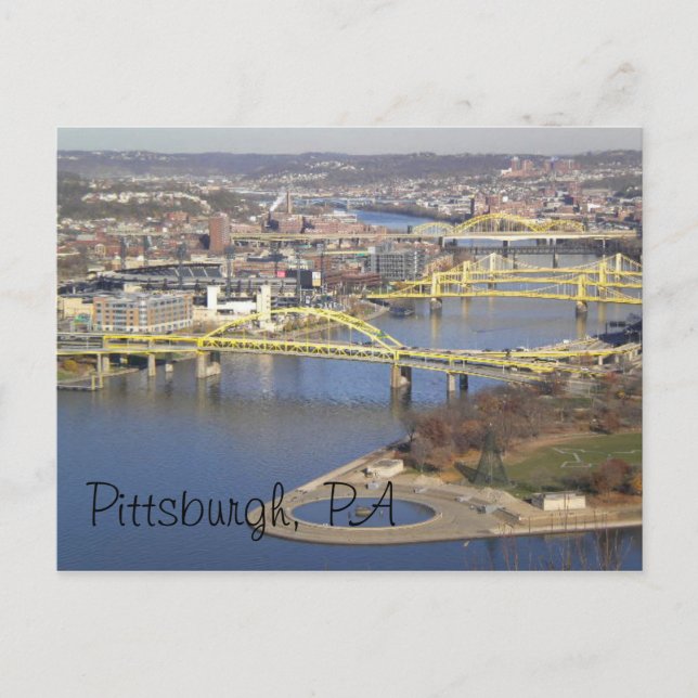 Carte Postale pittsburgh (Devant)