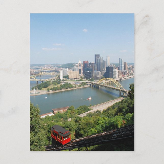 Carte Postale Pittsburgh de Mt Washington (Devant)