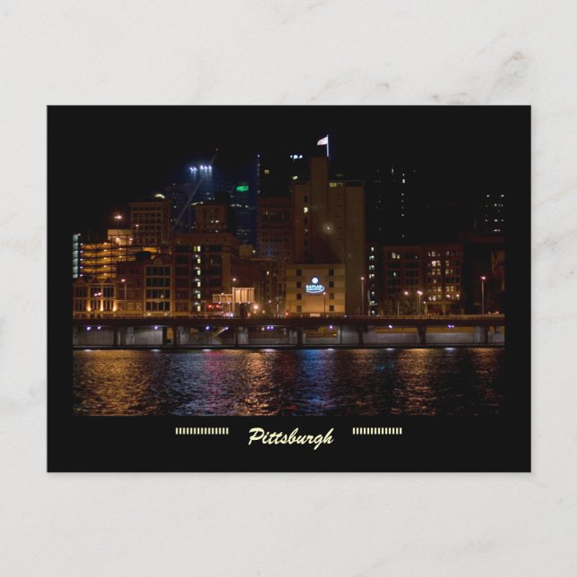 Carte postale Pittsburgh - Mon Wharf (Devant)