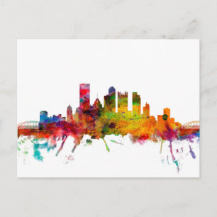 Carte Postale Pittsburgh Pennsylvania Skyline