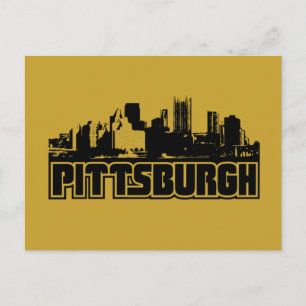 Carte Postale Pittsburgh Skyline