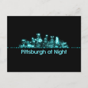 Carte Postale Pittsburgh Skyline