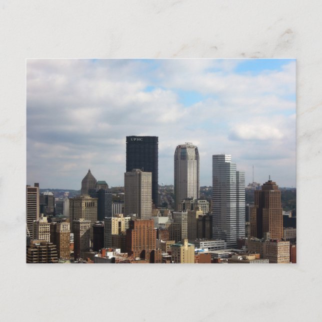 Carte Postale Pittsburgh Skyline (Devant)
