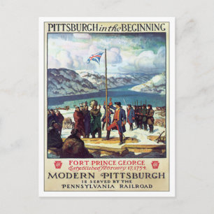 Carte Postale Pittsburgh vintage Au Début