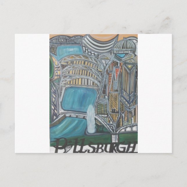 Carte Postale Pittsburgh Wc (Devant)