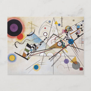 Carte Postale PixDezines Kandinsky 1923 Composition VIII