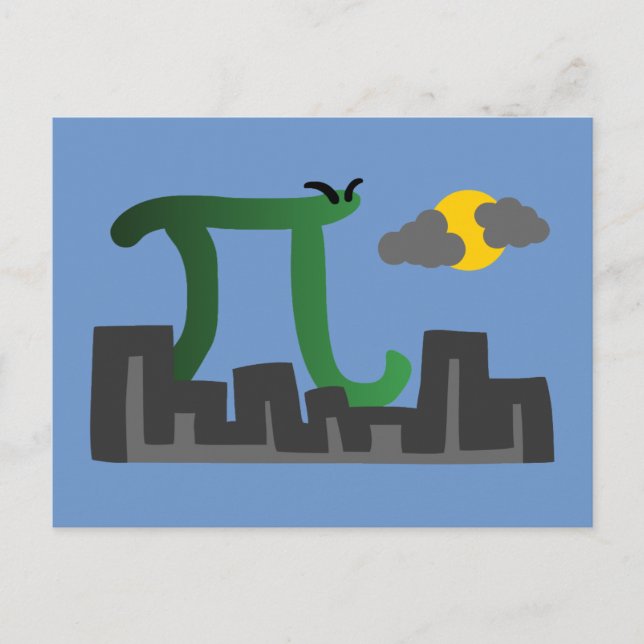 Carte Postale Pizilla (Devant)