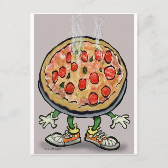 Carte Postale Pizza (Devant)
