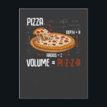 Carte Postale Pizza Mathématiques Formule Physique Science Foie<br><div class="desc">Drôle Mathématicien Fast Food Cadeau Amoureux. Pizza Mathématiques Formule Physique Science Fodie.</div>