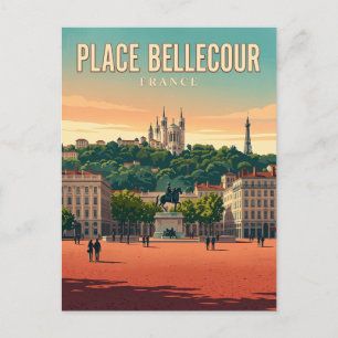 Carte Postale Place Bellecour France