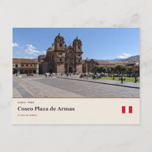 Carte Postale Place d'Armes de Cuzco
