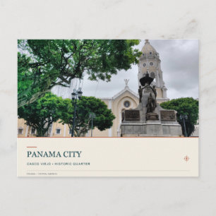 Carte Postale Place de la cathédrale de Casco Viejo