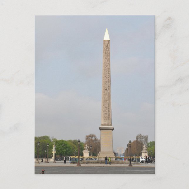 Carte Postale Place de la Concorde à Paris France (Devant)