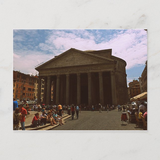 Carte Postale Place de la Rotonde (Devant)