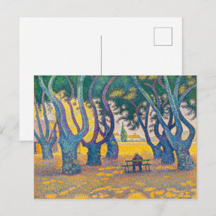 Carte Postale Place des Lices, St Tropez Paul Signac
