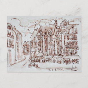 Carte Postale Place du Général de Gaulle   Vieille Ville, Lille
