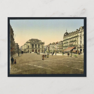 Carte Postale Place du Théâtre, Montpelier, France classique Pho