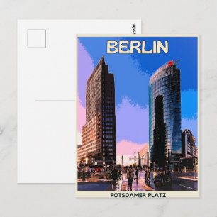 Carte Postale place Gendarmenmarkt Berlin - place potsdamer