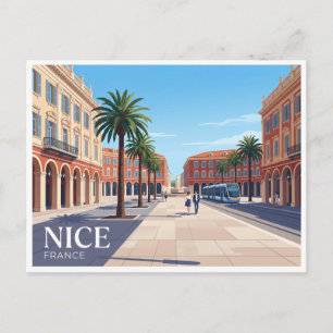 Carte Postale Place Masséna Nice France