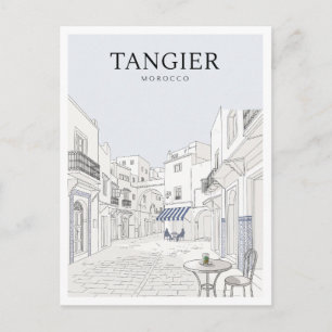 Carte Postale Place Petit Socco Tanger Maroc