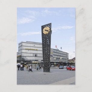 Carte Postale Place principale de la ville de Bielefeld avec une