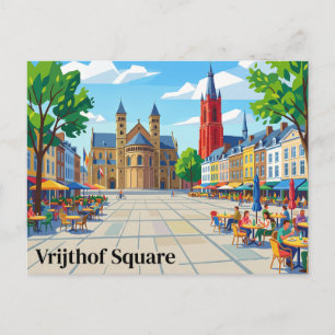 Carte Postale Place Vrijthof Pays-Bas