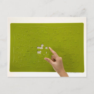 Carte Postale Placebo a puzzle piece