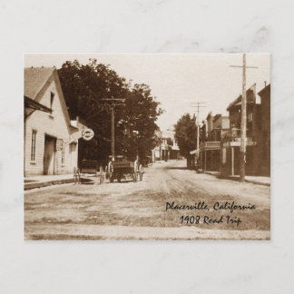 Carte Postale Placerville CA 1908