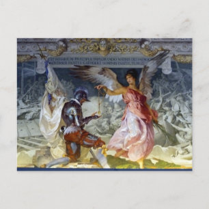 Carte Postale Plafond au musée du Vatican