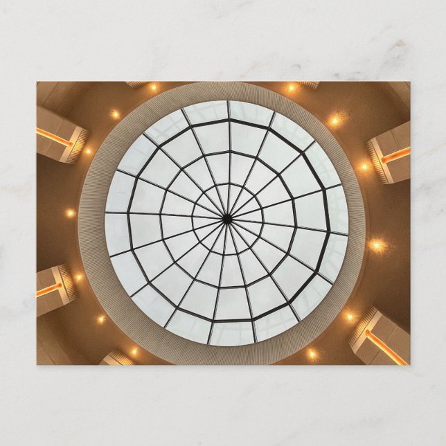 Carte Postale Plafond Manoir Anglais (Devant)