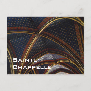 Carte postale Plafond Sainte-Chapelle