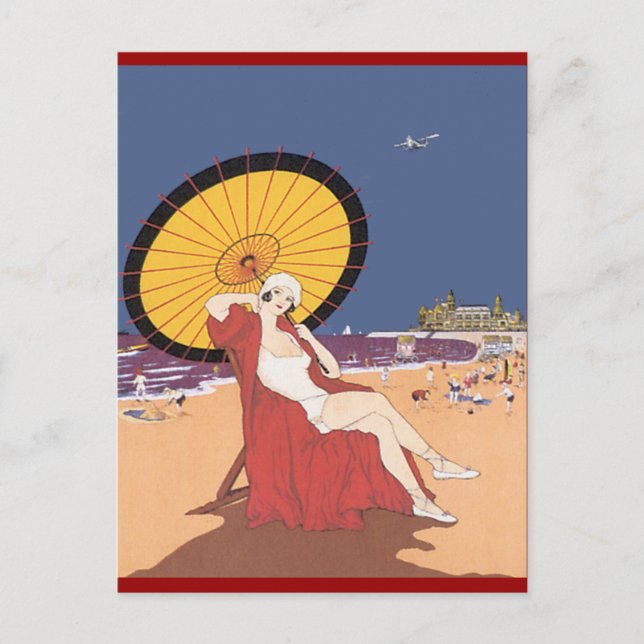 Carte Postale Plage (Devant)