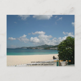 Carte Postale Plage à Grand Beach Hotel, Grenade.