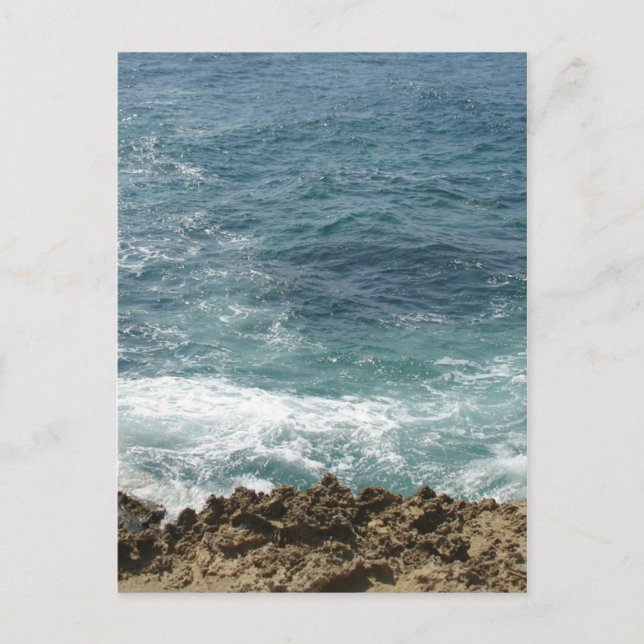 Carte Postale Plage à l'océan (Devant)