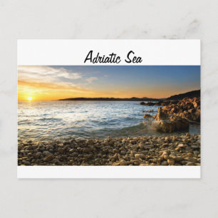 Carte Postale plage adriatique