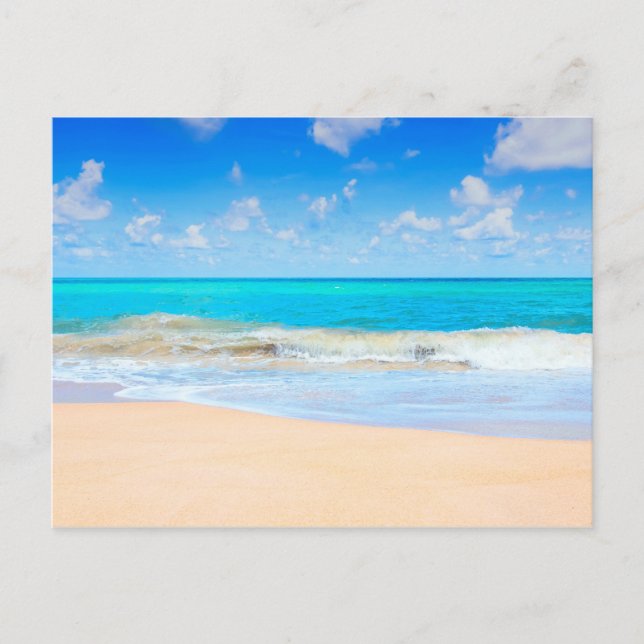 Carte Postale Plage Agréable (Devant)