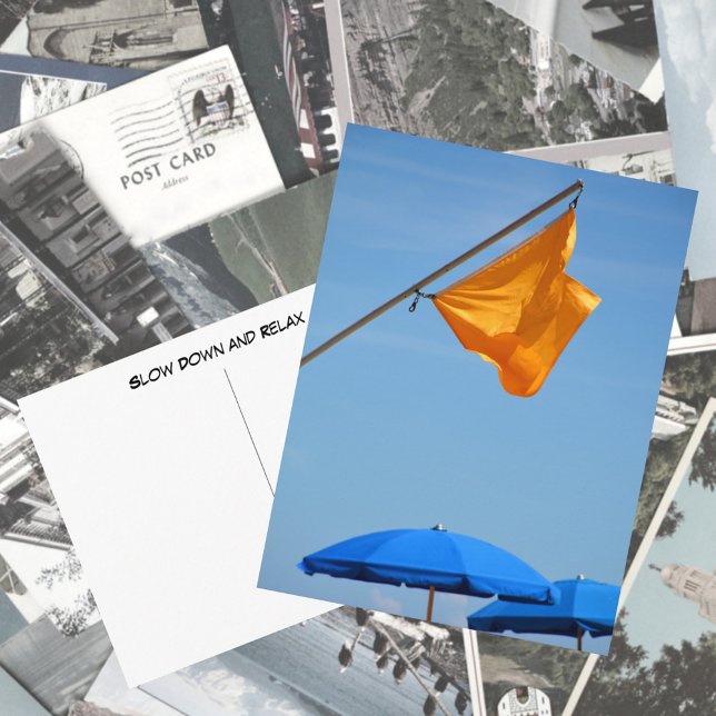 Carte Postale Plage calme et détente (Créateur téléchargé)