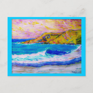 Carte Postale plage combi est une bonne thérapie