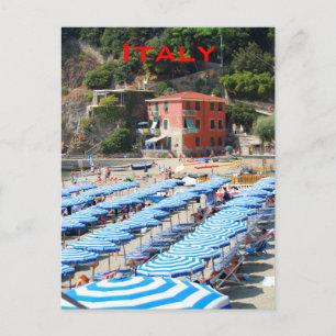 Carte Postale Plage côtière italienne