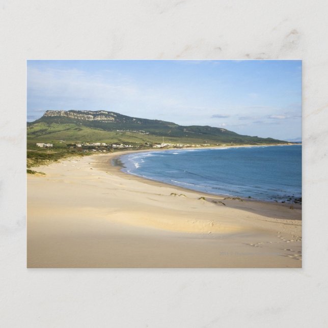 Carte Postale Plage Côtière Le Long De La Côte Près De Tarifa (Devant)