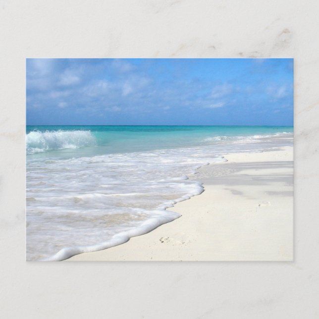 Carte Postale Plage cubaine (Devant)