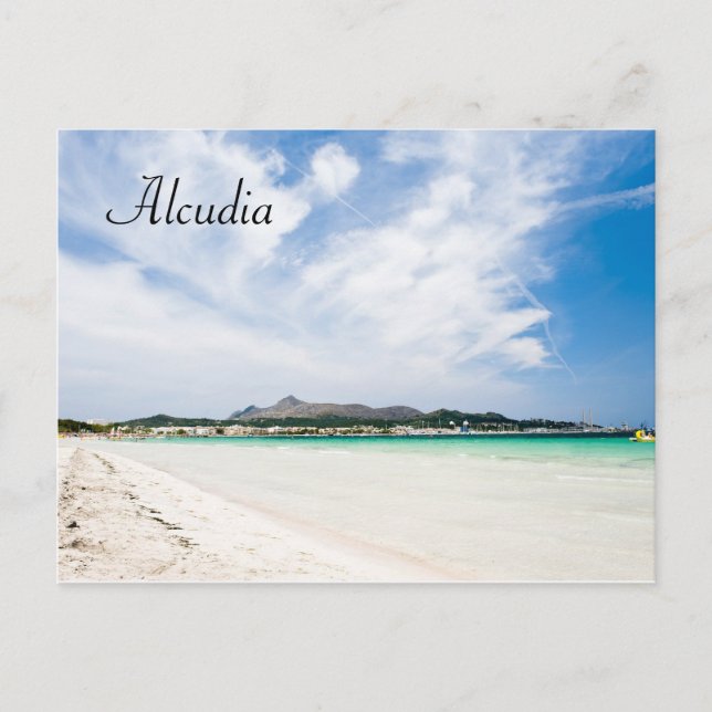 Carte Postale Plage d'Alcudia (Devant)