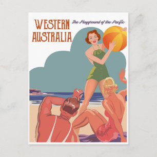 Carte Postale Plage d'Australie occidentale